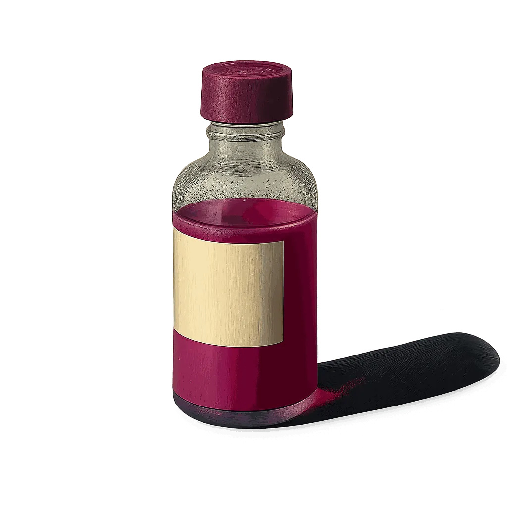 Pink food colouring